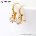 (90072) Pendiente plateado oro de alta calidad de Xuping Fashion 18K